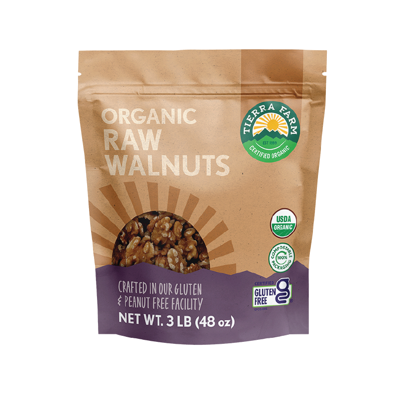 Organic <br> Raw Walnuts